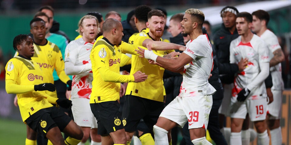 DFB-Pokal Viertelfinale RB Leipzig gegen Dortmund