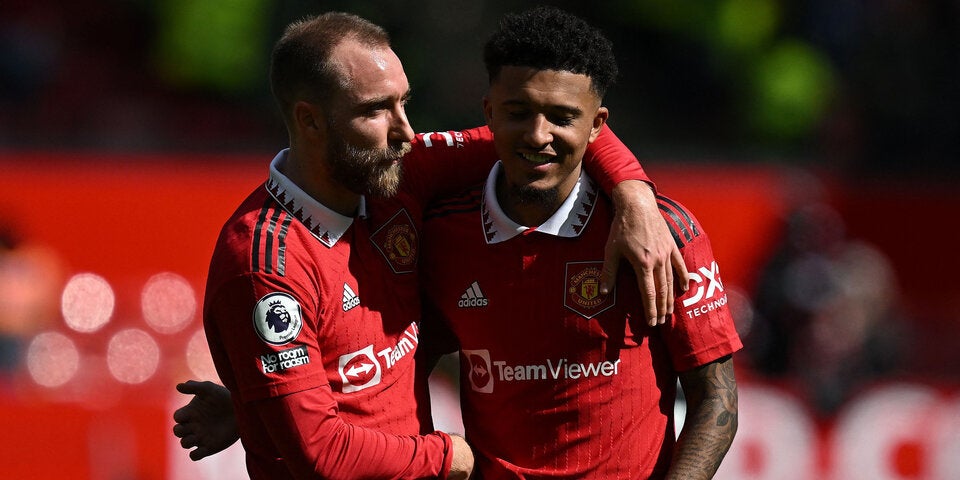 Manchester United Eriksen Sancho