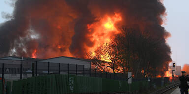 Gro&szlig;brand in Hamburg