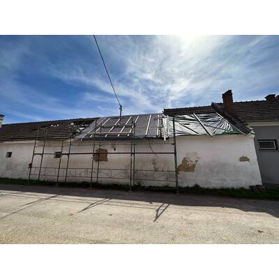 Tornado verwüstet Oberfladnitz im Waldviertel