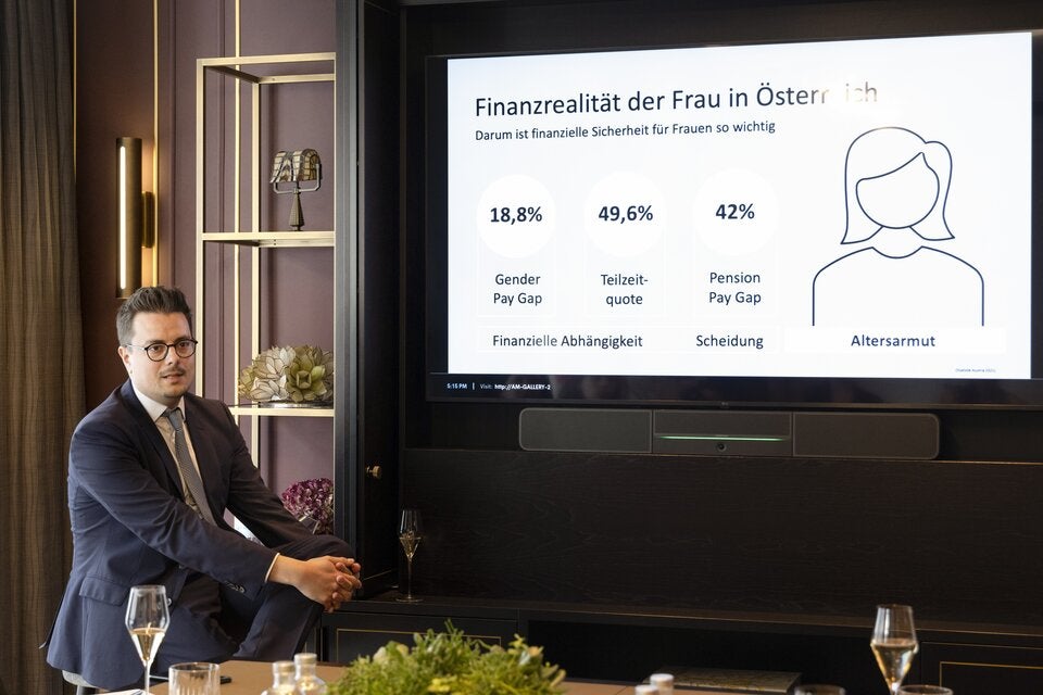 Know-how! Patrick Donnerbauer, Geschäftsführer von DSG Anlageimmobilien, erklärt, warum gerade Frauen ihr Geld anlegen sollten.  