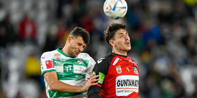 1:1 – kein Sieger im Abstiegskrimi zwischen Ried und Tirol