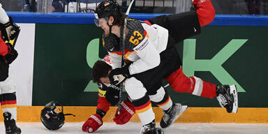 Eishockey-WM Österreich gegen Deutschland