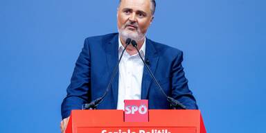 Doskozil Babler SP&Ouml; Parteitag