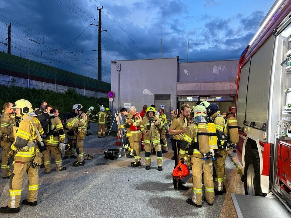 Brand Terfener Tunnel Fritzens Tirol