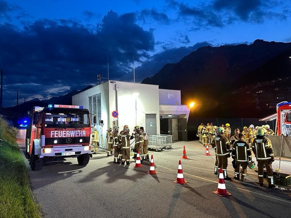 Brand Terfener Tunnel Fritzens Tirol