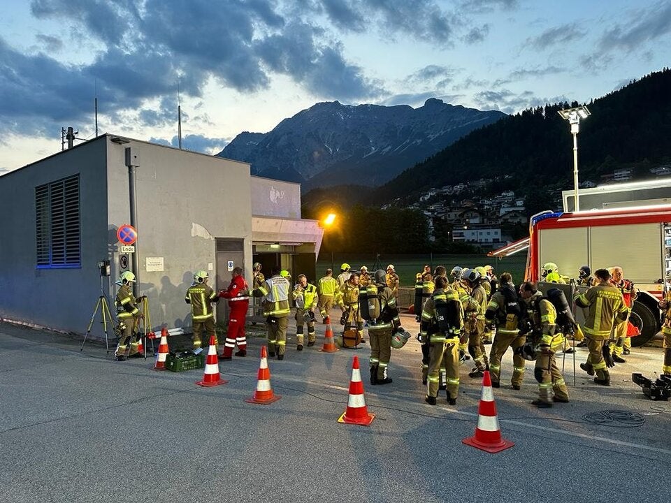 Brand Terfener Tunnel Fritzens Tirol