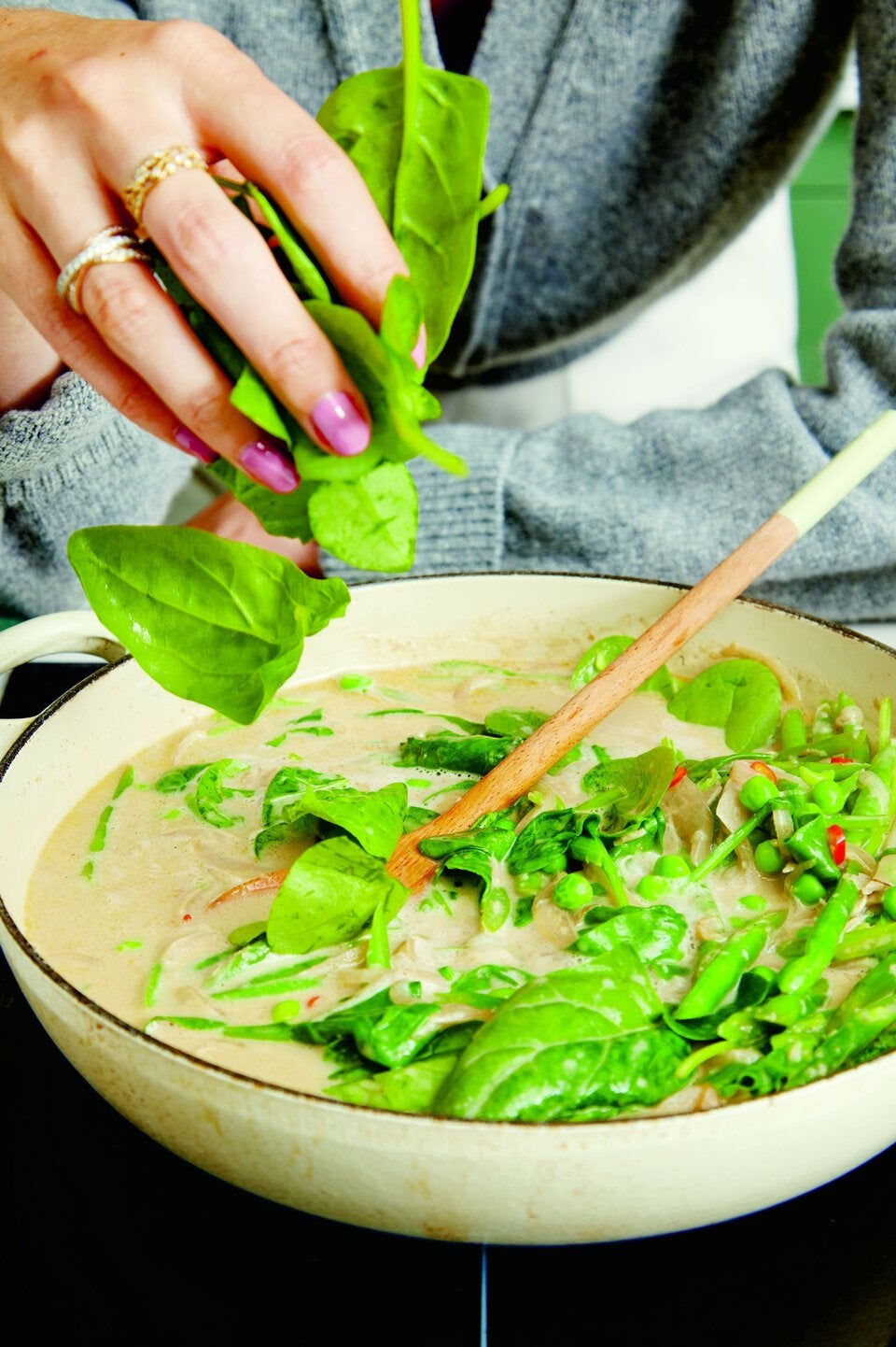 Grüne-Bohnen-Cashew-Curry