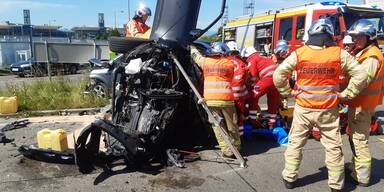 DREI VERLETZTE BEI PKW-KOLLISION AUF GRAZER AUTOBAHNZUBRINGER