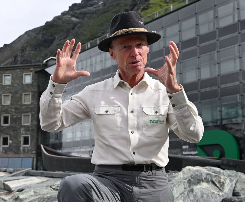Konrad Mariacher Nationalpark Ranger Großglockner Gletscher