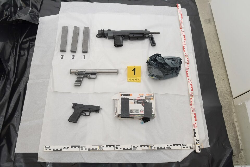 Waffen Bankräuber Lobo