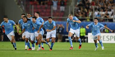 Manchester City holt sich UEFA Supercup