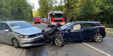 Eine Kollision zwischen zwei Pkw hat am Mittwoch, 23. August 2023 in Wien-Hernals