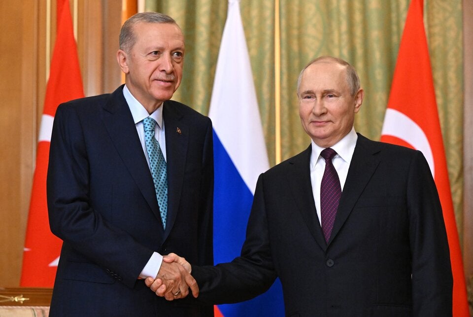 Erdogan trifft Putin in Sotschi