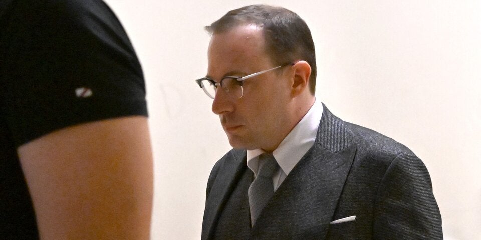 Der Angeklagte, der ehemalige Burgschauspieler Florian Teichtmeister