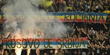 Kosovo Rumänien Plakat