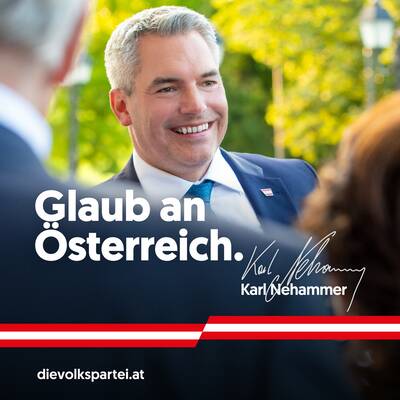 Glaub an Österreich - Kampagne.