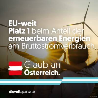Glaub an Österreich - Kampagne.