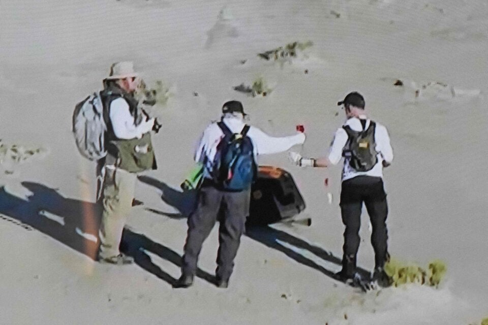 Von NASA-Sonde abgeworfene Asteroiden-Probe auf Erde gelandet