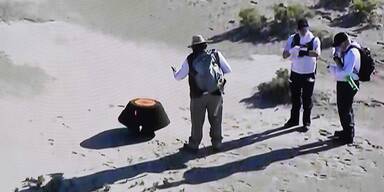 Von NASA-Sonde abgeworfene Asteroiden-Probe auf Erde gelandet