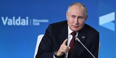 Wladimir Putin beim Valdai-Forum in Sotschi