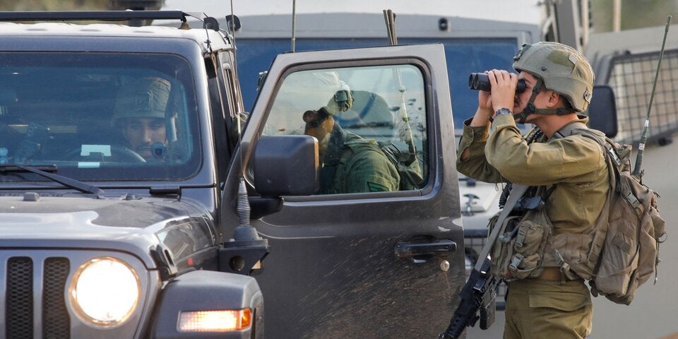 Israel: Soldat an der Grenze zum Libanon