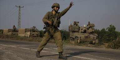 Israelischer Soldat im Gazastreifen