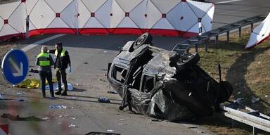 Schlepper-Unfall mit 7 Toten in Bayern