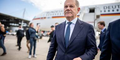 Olaf Scholz in Israel