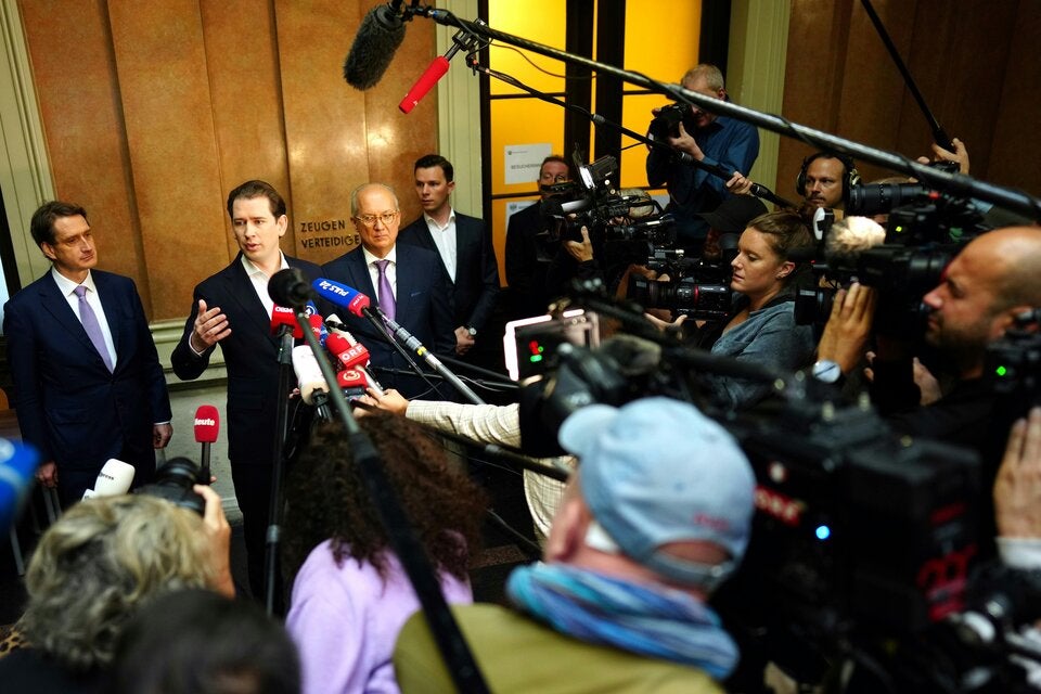 Kurz-Prozess: Medieninteresse am ersten Tag groß