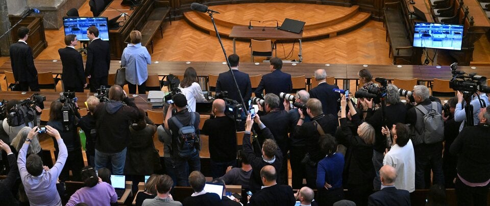 Kurz-Prozess: Medieninteresse am ersten Tag groß