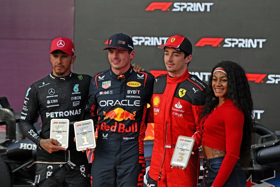 Verstappen feiert Sprint-Sieg in Austin vor Hamilton und Leclerc