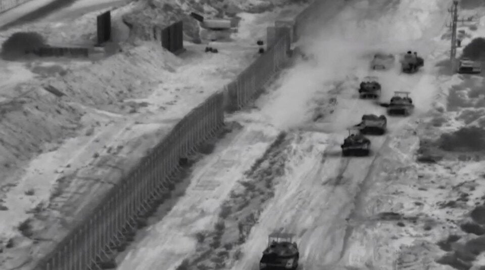 Israelische Armee stieß mit Panzern in den Gazastreifen vor