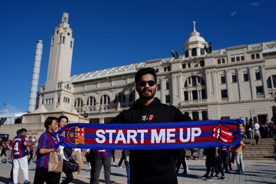 Barcelona-Fans im Stones-Rausch