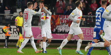 Salzburg gegen Hartberg ÖFB-Cup