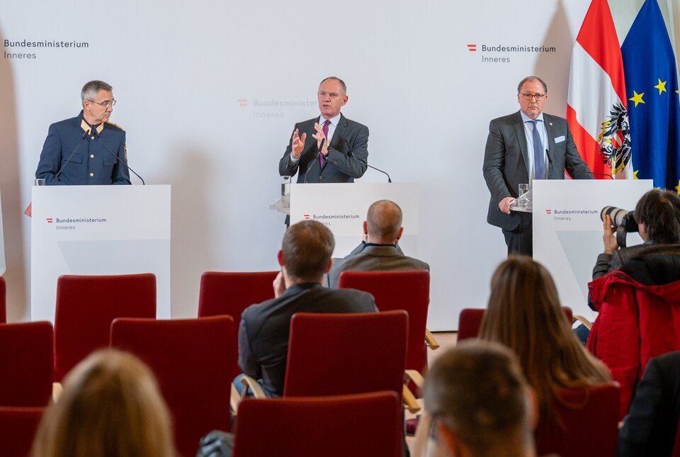 Pressekonferenz Karner