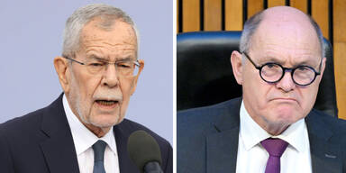 Alexander Van der Bellen und Wolfgang Sobotka