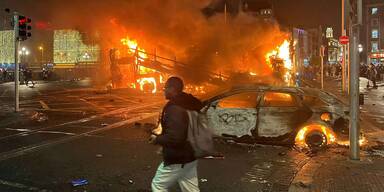 Ausschreitungen in Dublin