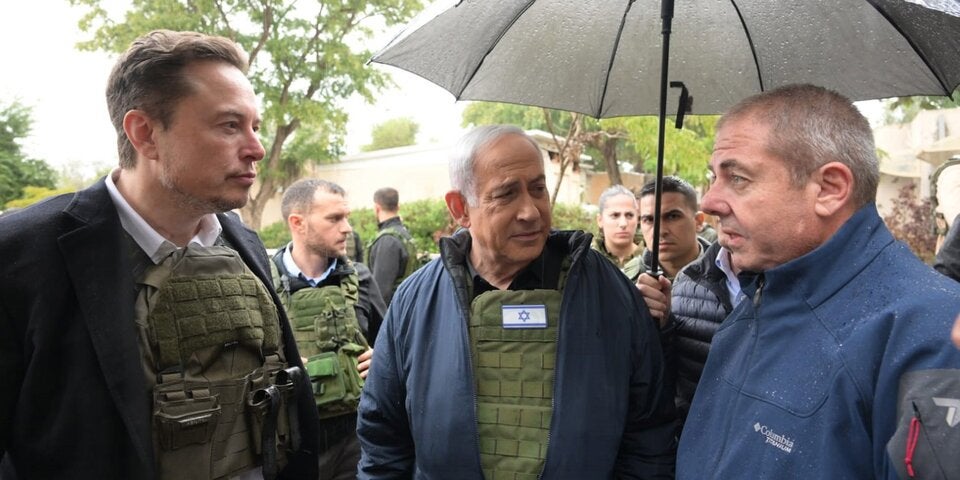 Elon Musk bei Benjamin Netanyahu in Israel