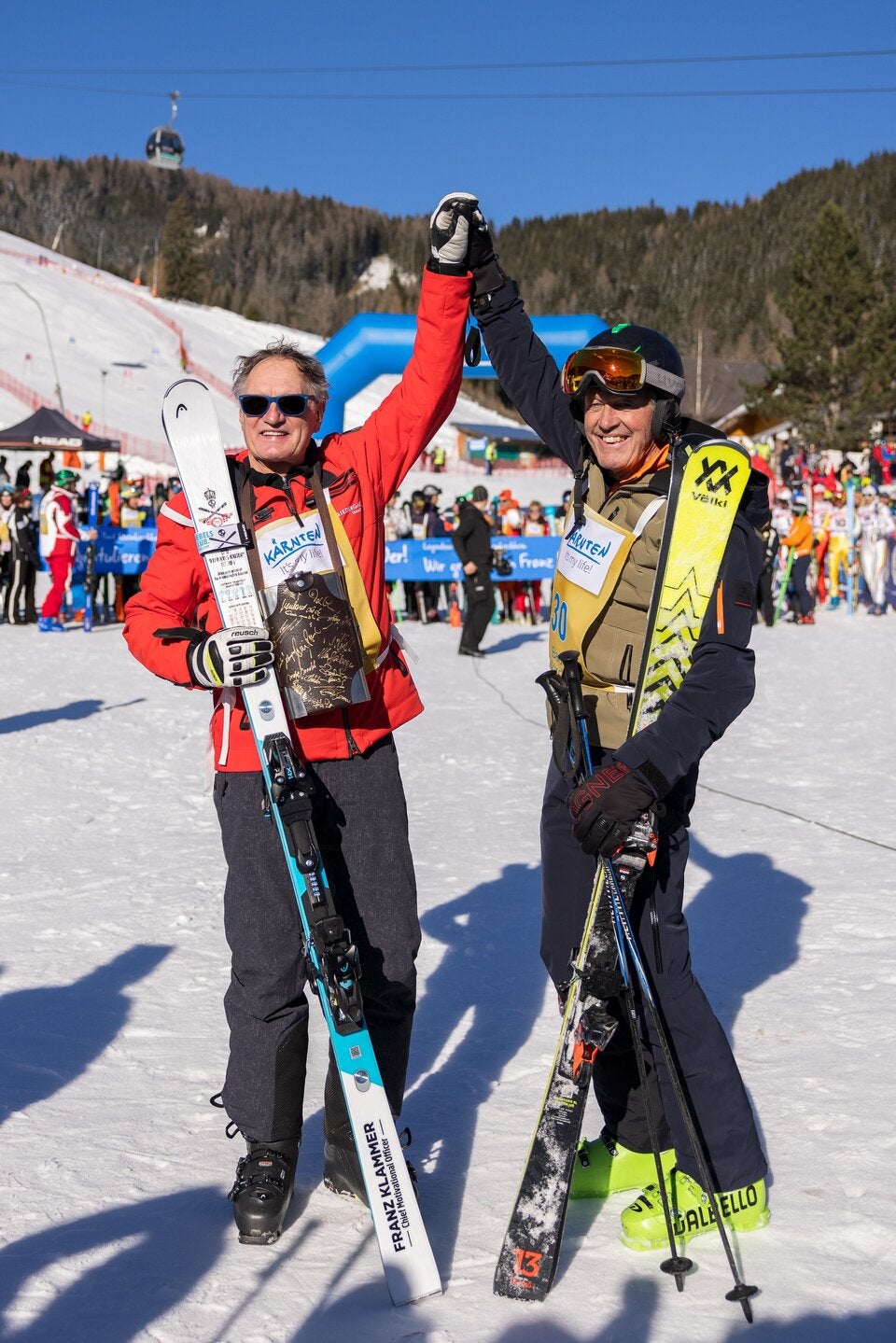 Franz Klammer & Bernhard Russi
