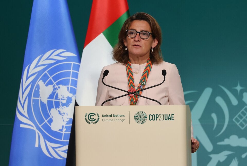 Spaniens Umweltministerin Teresa Ribera
