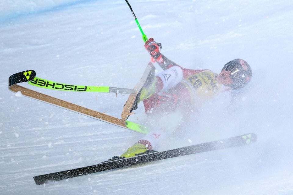 Andreas Ploier Gröden Sturz
