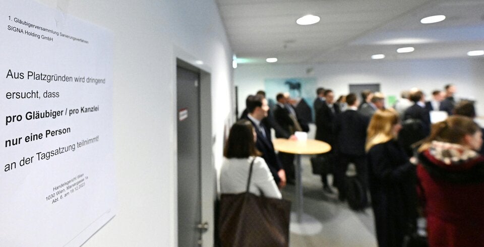 Signa Gläubigerversammlung
