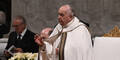 Papst Franziskus Weinachtsmette