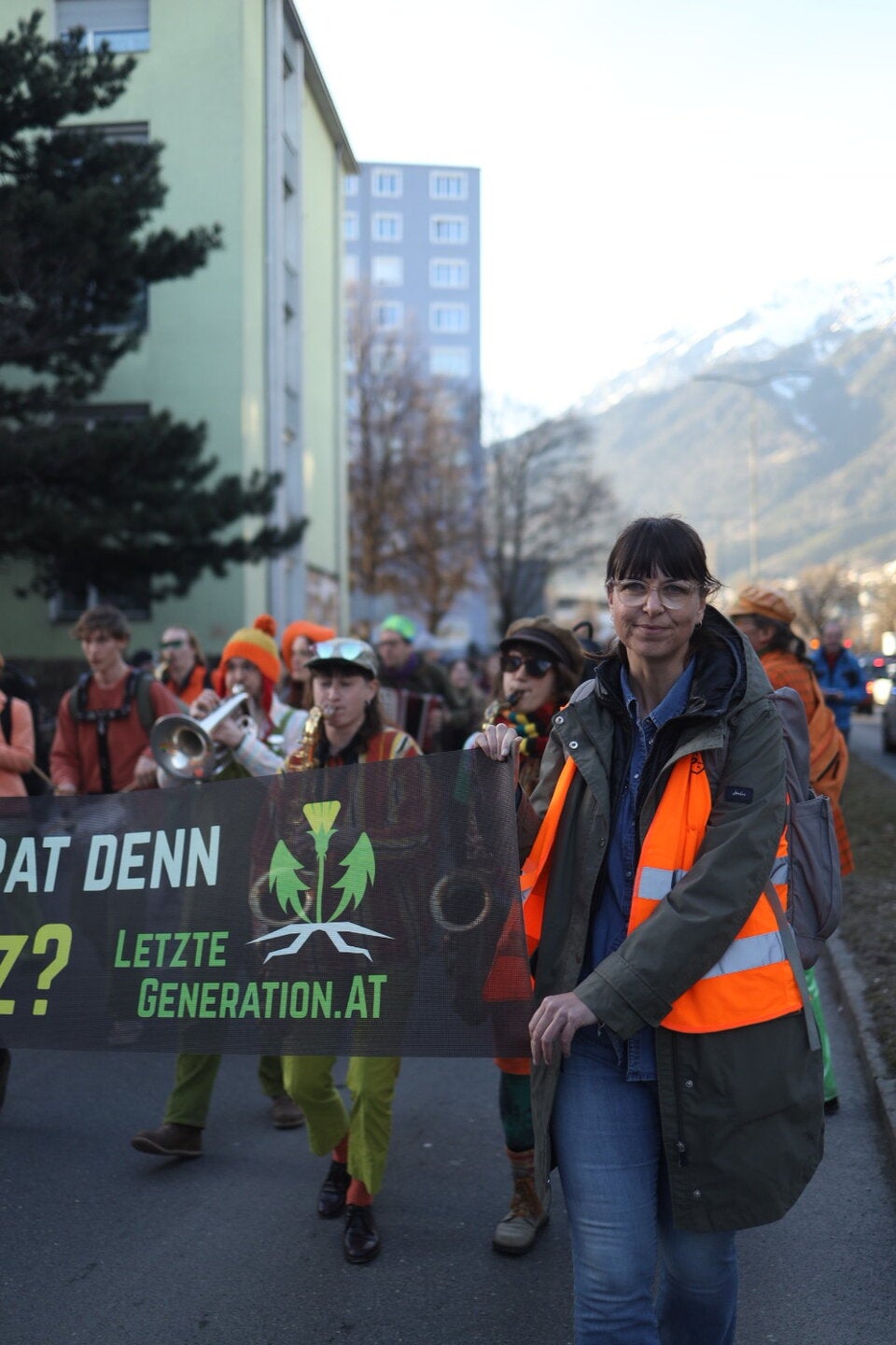 Protest in Innsbruck