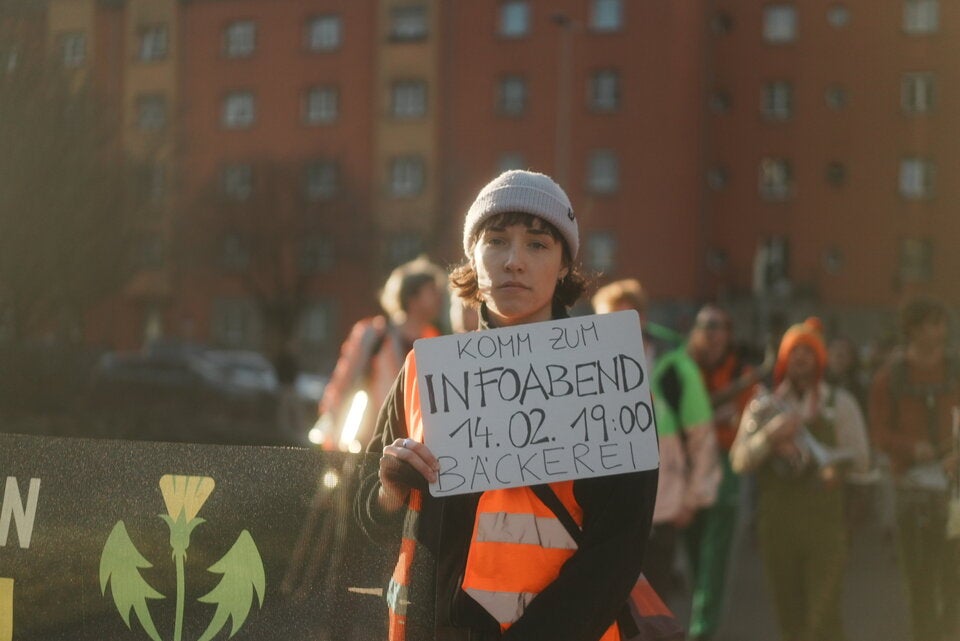 Protest in Innsbruck