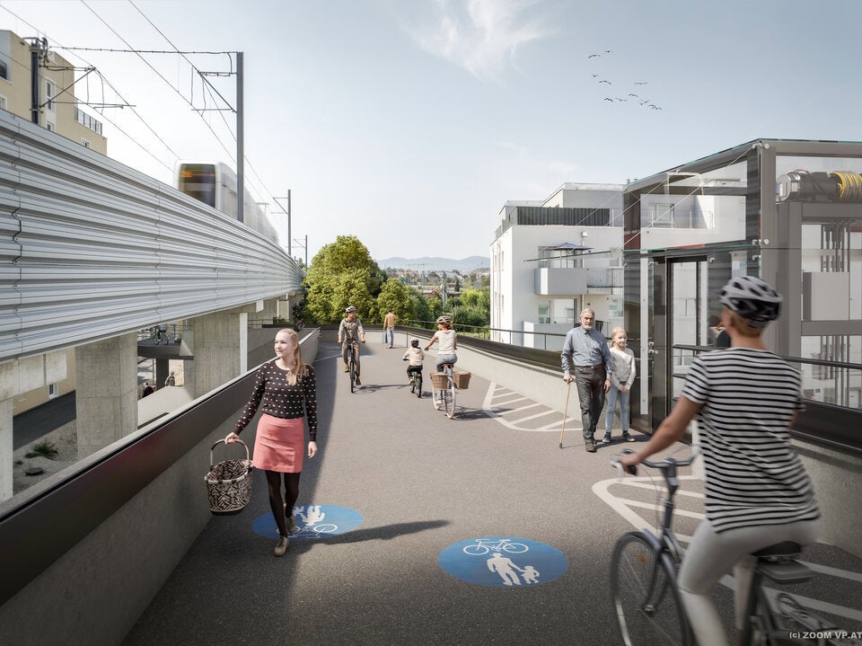 Kein Geld in der Stadtkassa für Brücke im Gewerbepark Stadlau