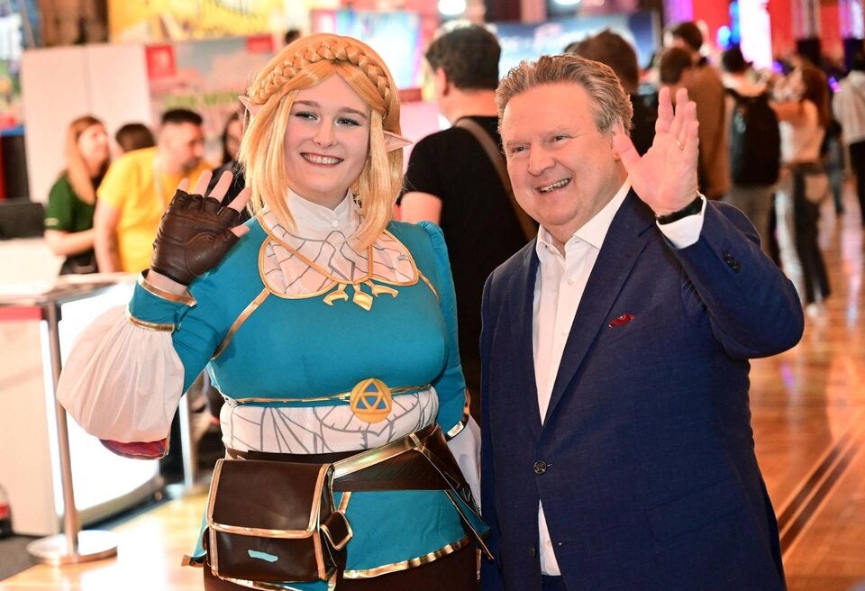 Bürgermeister Michael Ludwig ist ein begeisterter Besucher der Game City.