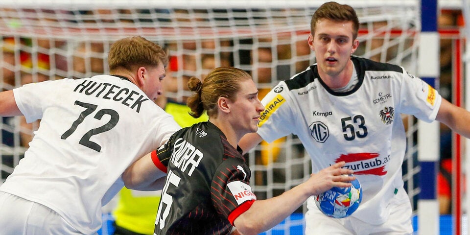 Handball-EM Österreich gegen Deutschland