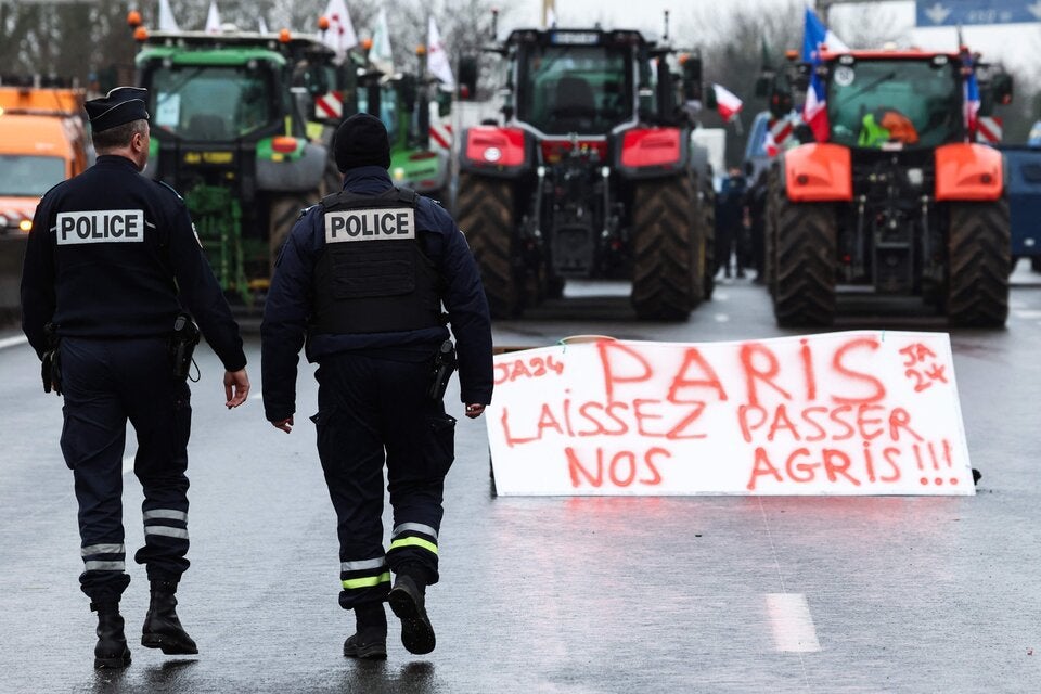 Bauernprotest Brüssel